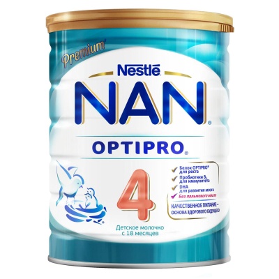 Молочко Nestle NAN 4 Optipro (с 18 мес) 800 г_1